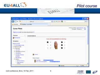Pilot course ULD conference, Brno, 10 Feb. 2011 