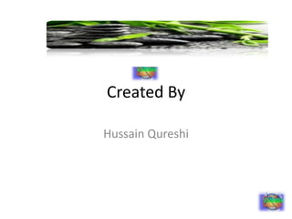 Created By HussainQureshi 