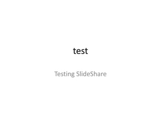 Test | PPTX