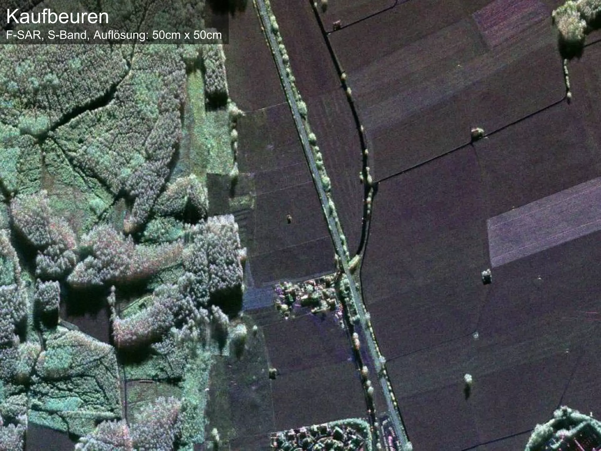 Kaufbeuren
F-SAR, S-Band, Auflösung: 50cm x 50cm




                                                     Folie 15 von Tag der offenen Tür 2010
                                        Institut für Hochfrequenztechnik und Radarsysteme > 24.10.2010
 