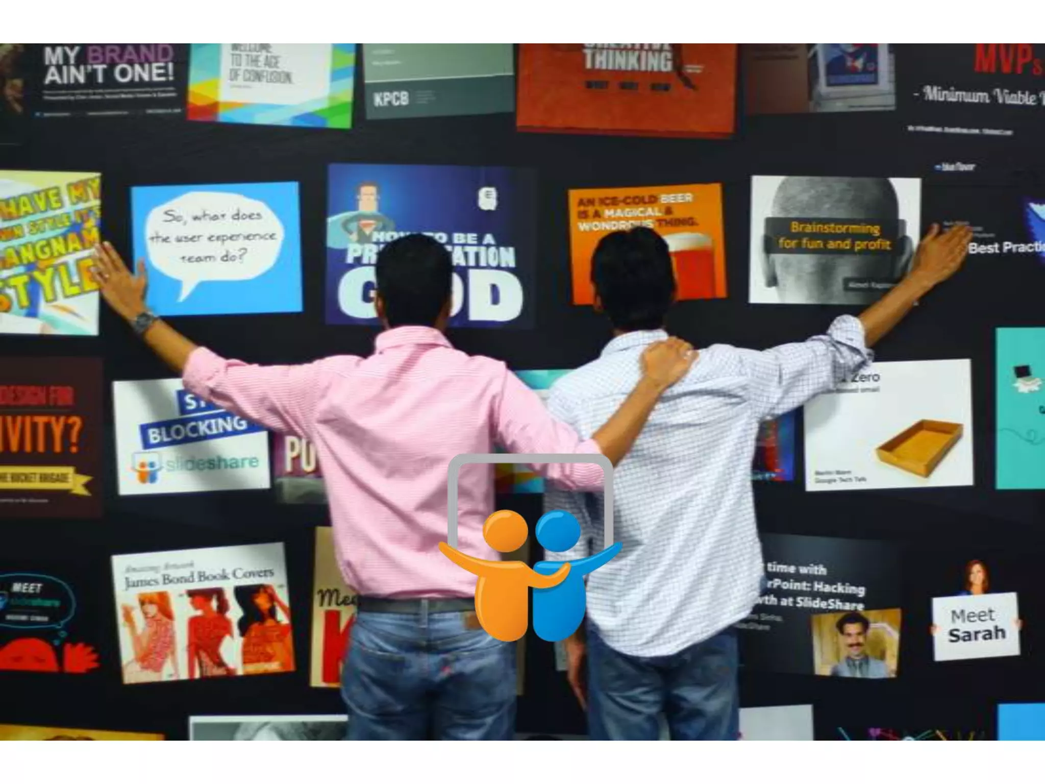 We got SlideShare on our Walls!