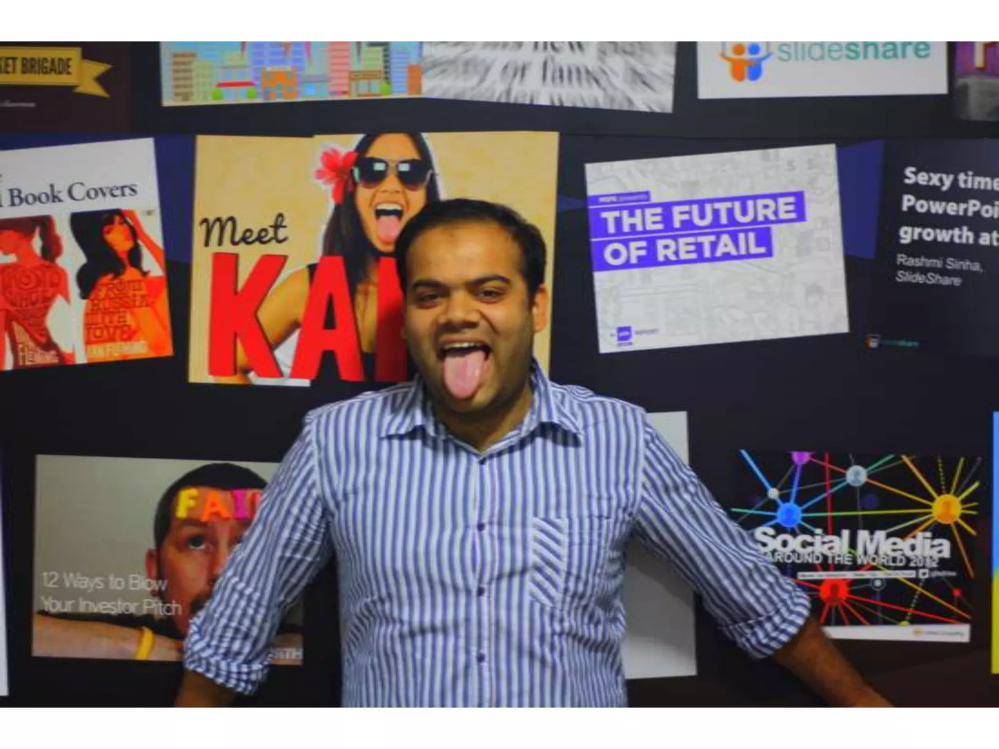 We got SlideShare on our Walls!