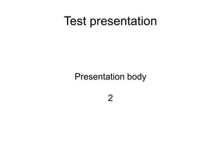 Test | PPTX