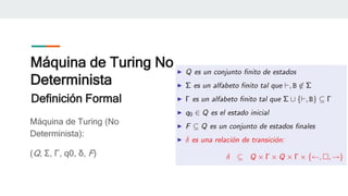 Maquina de Turing | PPTX