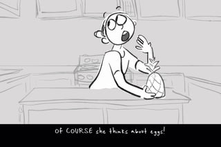 伀昀 䌀伀唀刀匀䔀 猀栀攀 琀栀椀渀欀猀 愀戀漀甀琀 攀最最猀℀
 