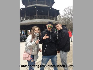 Fotoshooting am Chinesischen Turm
 