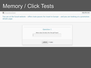 Continually  (forever)WHATLanding Pages“…a single web page that appears in response to clicking on an advertisement.”— Wikipedia
