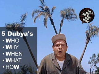 My goal …Stop thinking of websites as destinations