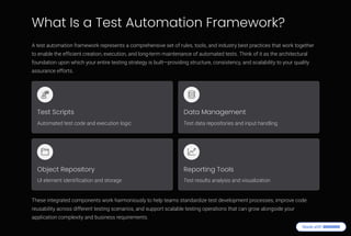 Test Automation Script Complexity Matrix Test Automation Frameworks: Types, Benefits & How to Choose | PDF