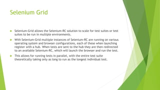 Test Automation and Selenium | PPTX