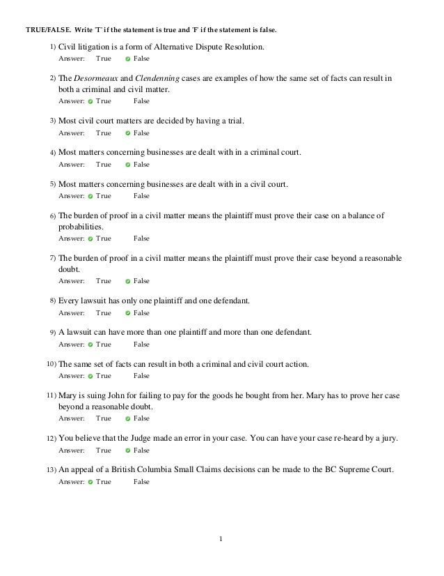 the supreme court is a trial court true or false