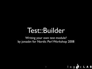 Test builder