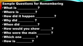 Remembering Sample Questions TEST-CONSTRUCTION-AND-PREPARATION.pptx