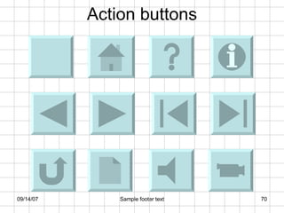 Action buttons 