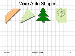 More Auto Shapes 