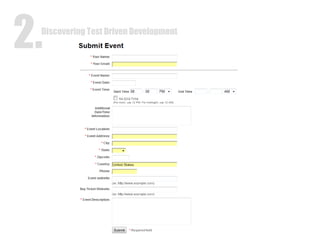 Discovering Test Driven Development 2. 