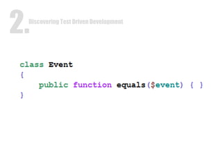 Discovering Test Driven Development 2. 