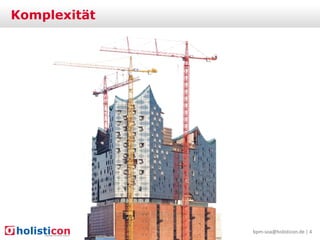 Komplexität

bpm-soa@holisticon.de | 4

 