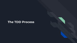 The TDD Process
 