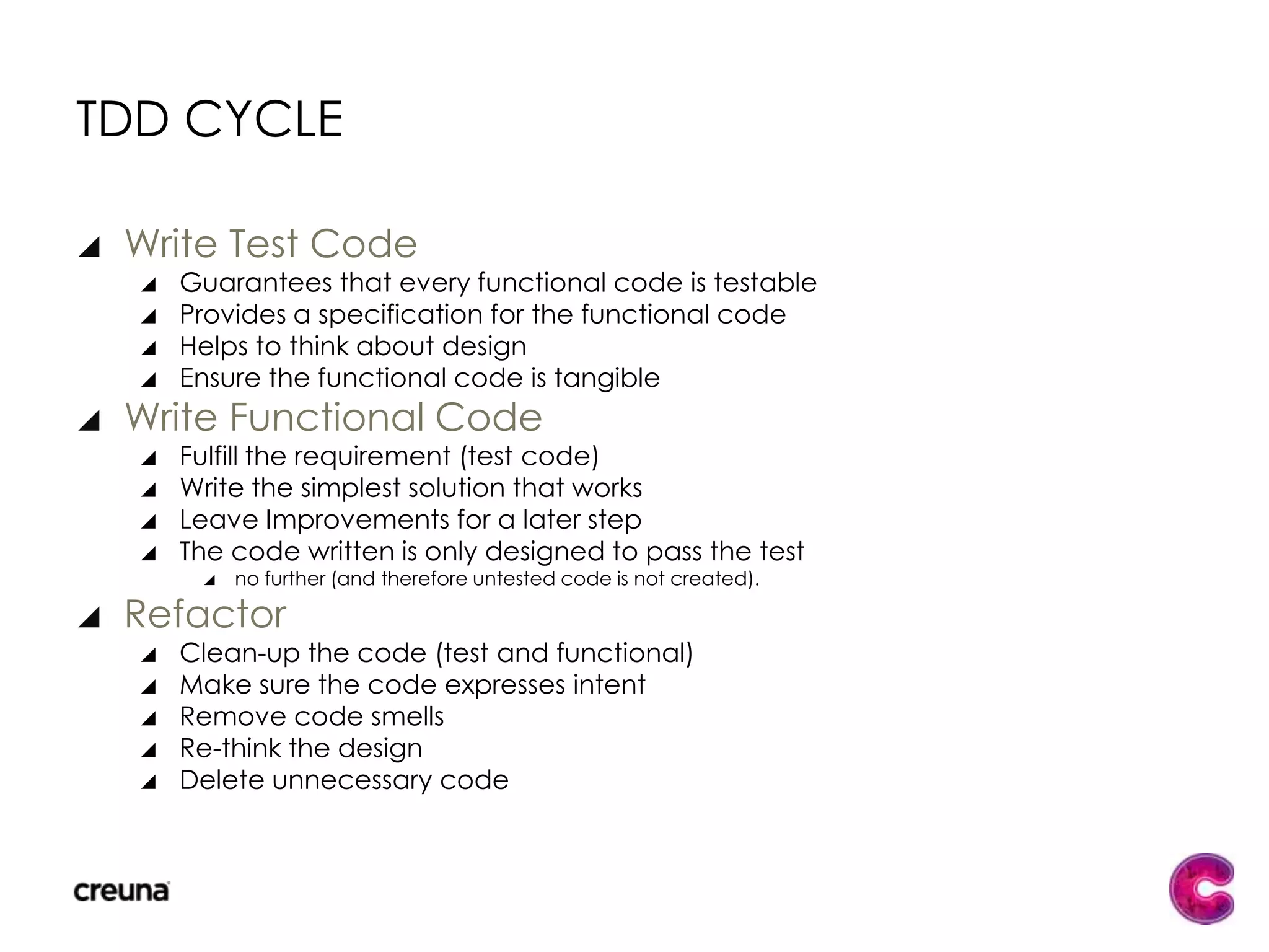 Test-Driven Development (TDD)