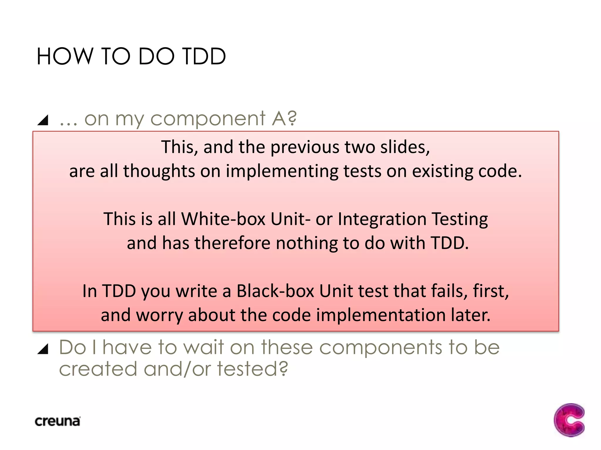 Test-Driven Development (TDD)