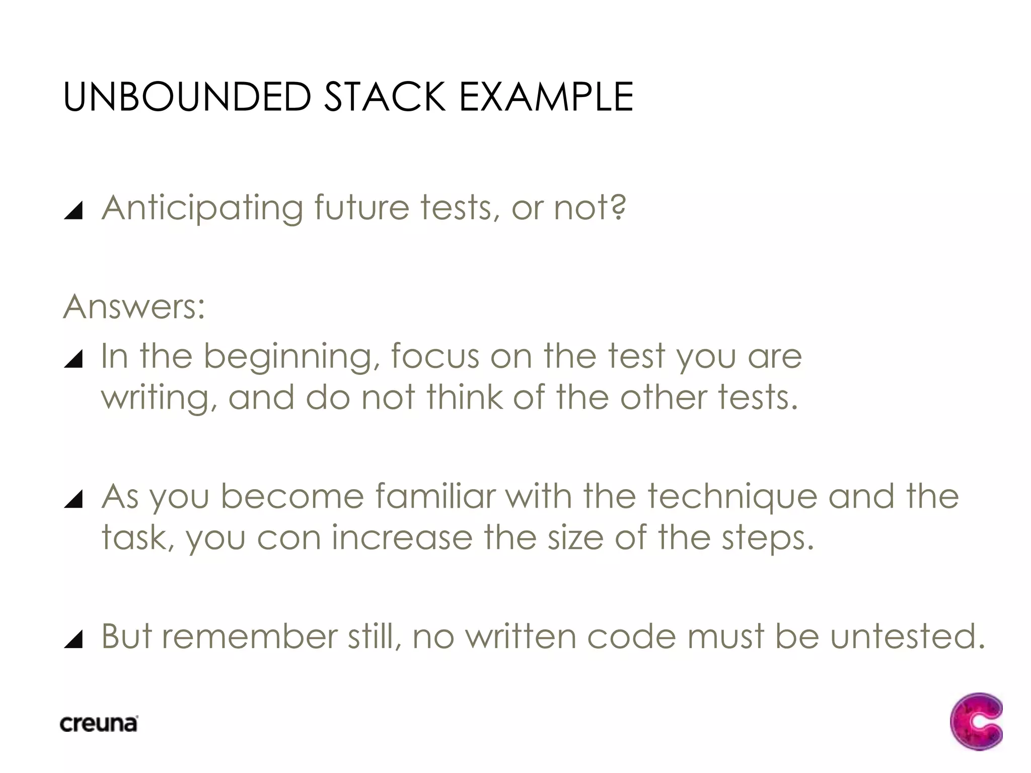 Test-Driven Development (TDD)
