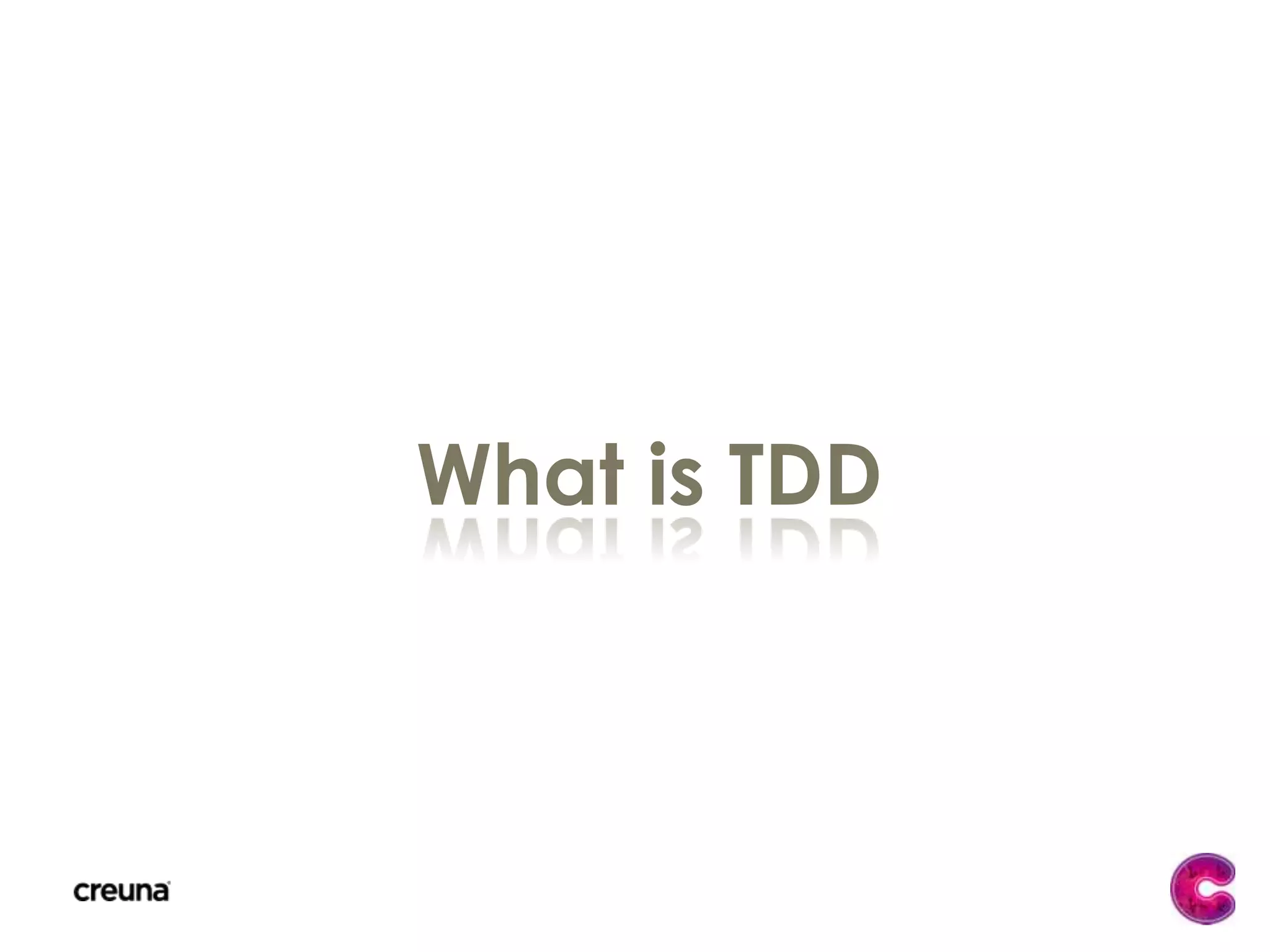 Test-Driven Development (TDD)