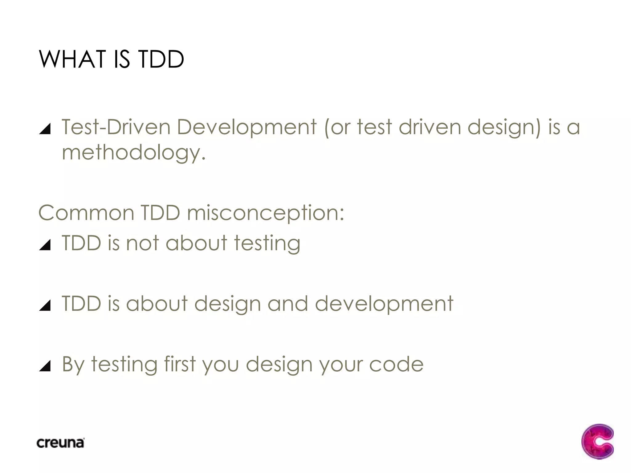 Test-Driven Development (TDD)