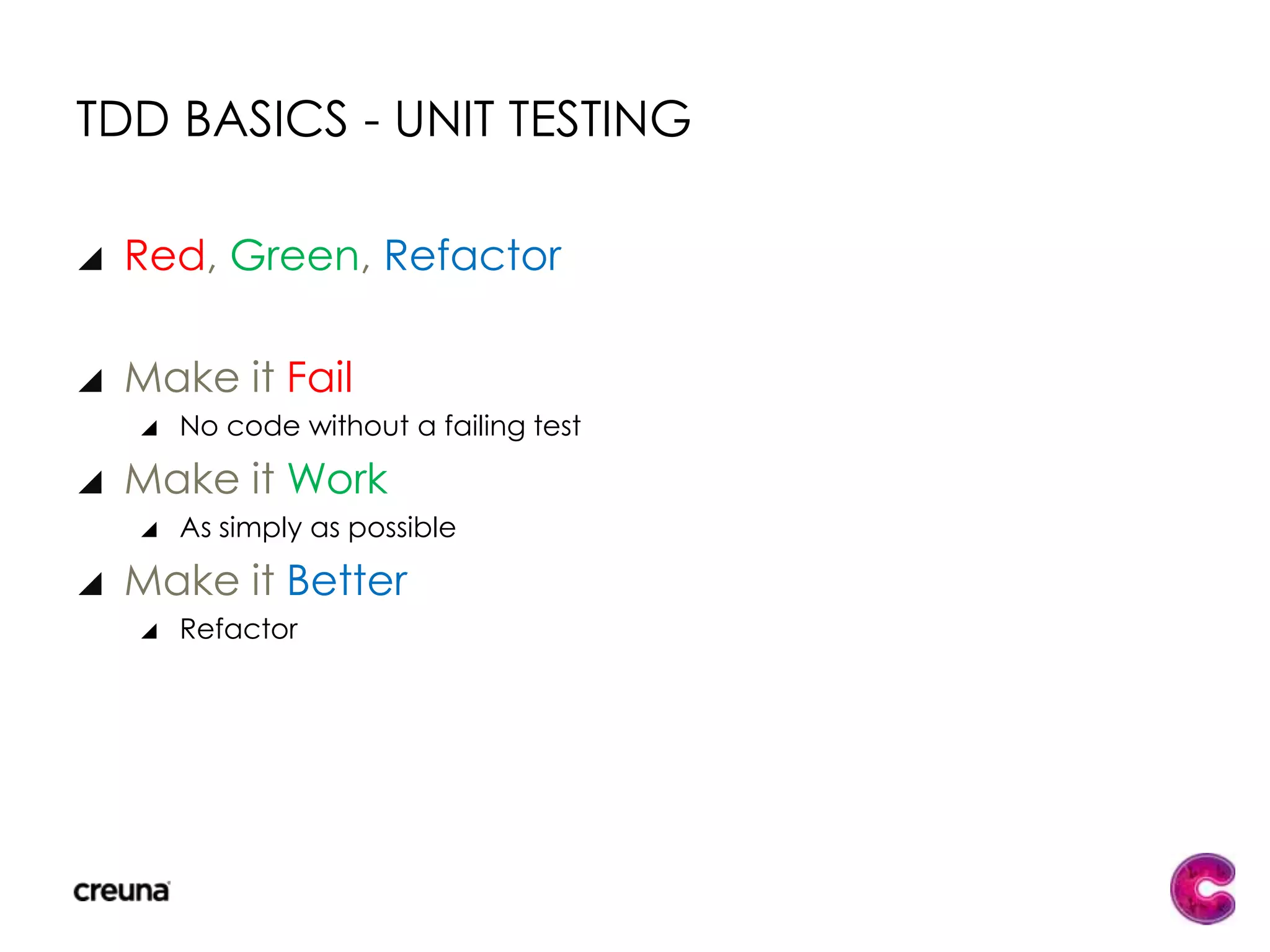 Test-Driven Development (TDD)