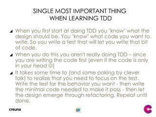 Test-Driven Development (TDD)