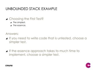 Test-Driven Development (TDD)