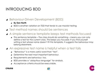 Test-Driven Development (TDD)