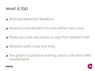 Test-Driven Development (TDD)