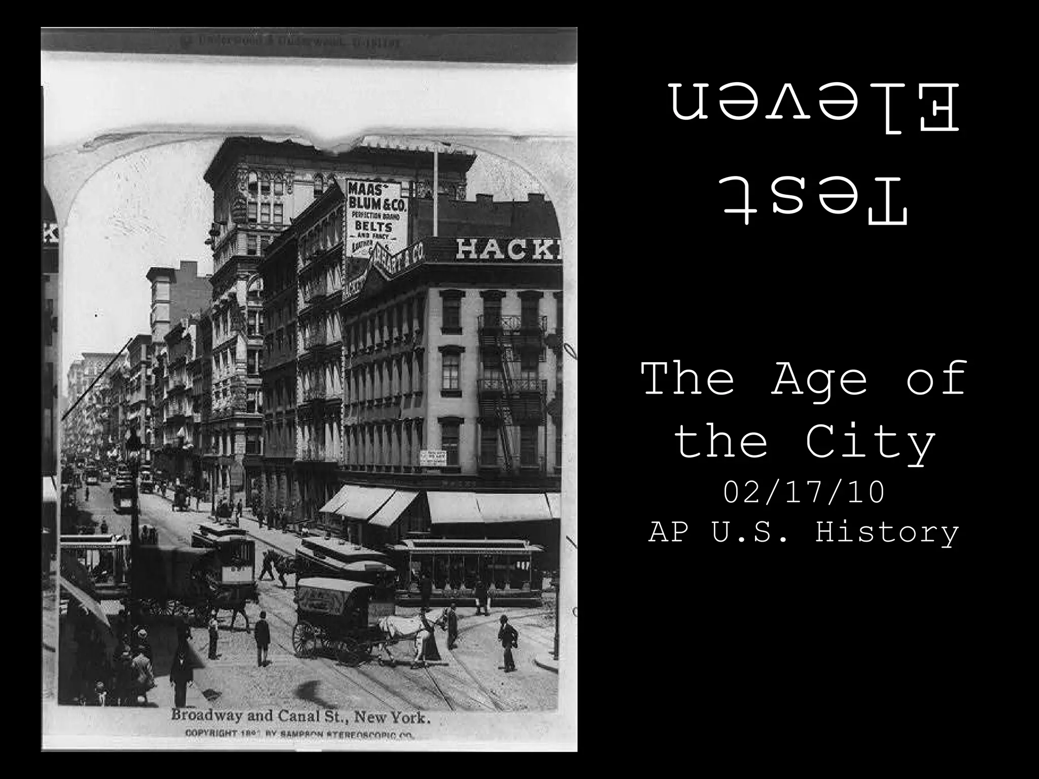 test-eleven-ap-us-history-ppt