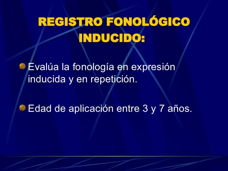Test Estandarizados De Lenguaje