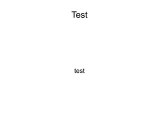 Test test 