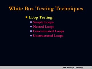 Test Levels & Techniques | PPT