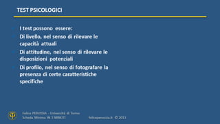 Test Psicologici