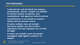 Test Psicologici