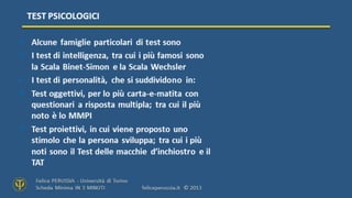 Test Psicologici