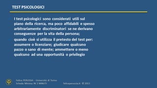 Test Psicologici