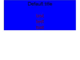 Default title test test test 