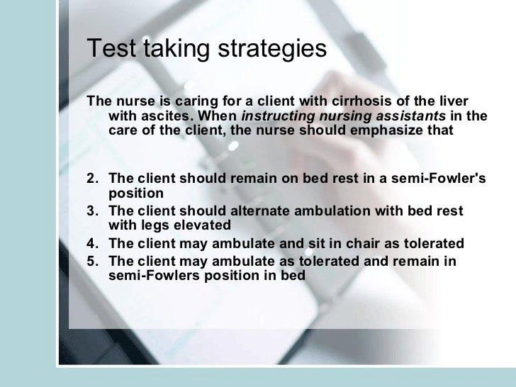 Nurserevieworg Test Taking Strategies For Nursing Students - 