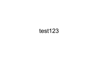 test123 