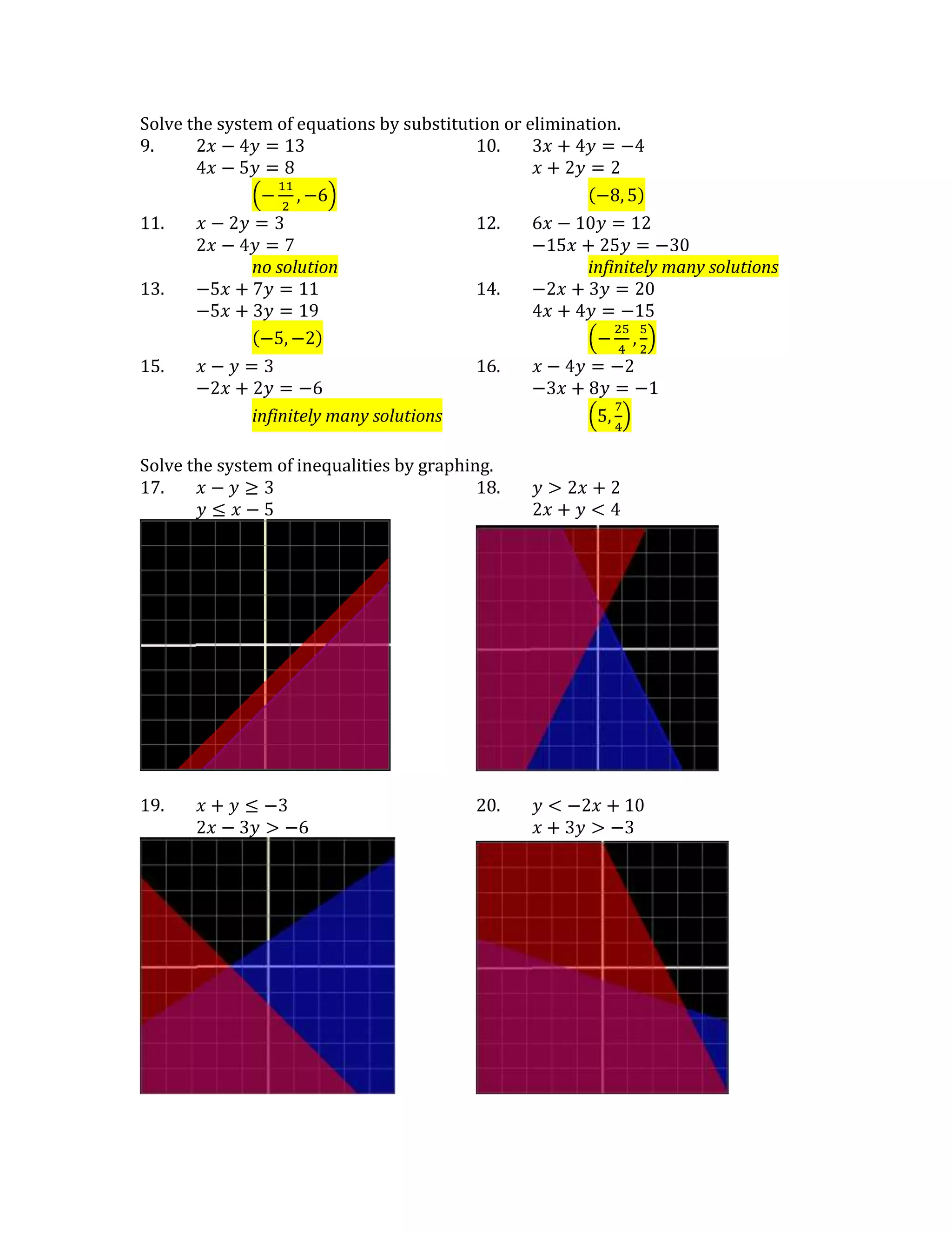 A1 Test 3 study guide with answers