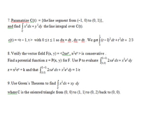 Test4 problems solutions