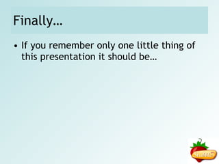 Law of Demeter Bad: class Driver { public function drive($miles) { $this->vehicle->engine->start(); $this->vehicle->drive($miles); $this->vehicle->engine->stop(); } 