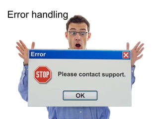 Error handling 