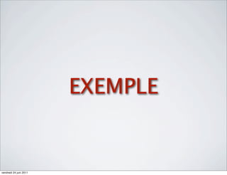 EXEMPLE


vendredi 24 juin 2011
 