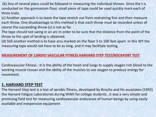 Dover Test Exercise Test and measurment in sports Class XII -UNIT 6 PPT | PPTX